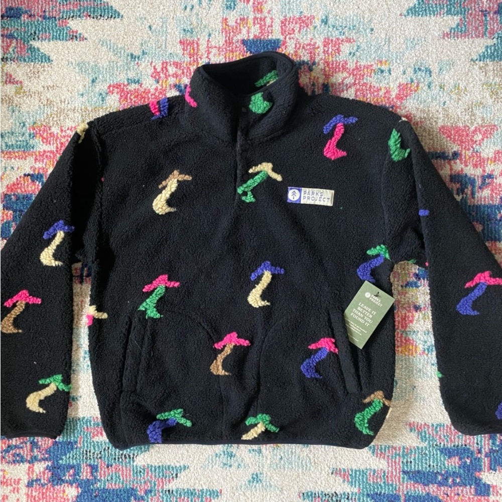 Parks Project Fleece Shrooms - XS